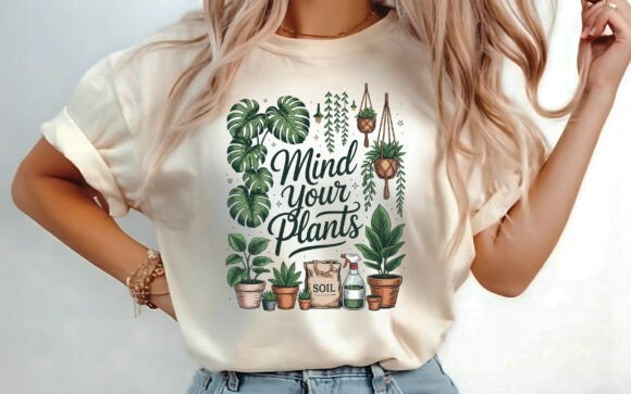 Download Funny Plant Lover Sarcastic T-shirt PNG - Premium Bundle